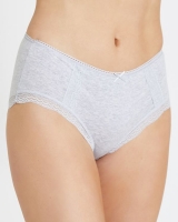 Dunnes Stores  Cotton Midi Briefs - Pack Of 3