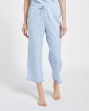 Dunnes Stores  Pointelle 7/8 Length Pyjama Pants