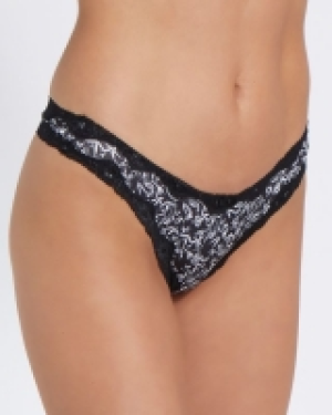 Microfibre Lace Thongs - Pack Of 3 3.00 €
