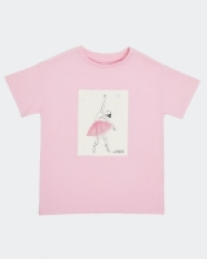 Dunnes Stores  Printed Longline Tee (2-8 years)