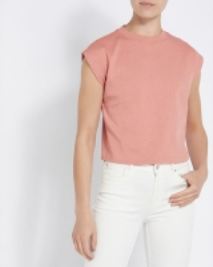 Dunnes Stores  Crop High Neck Tee