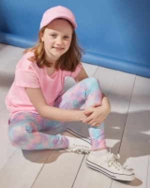 Colour Print Leggings (4-14 years)