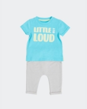 Two-Piece Slogan Set (Newborn-12 months) 3.00 €