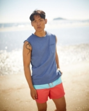 Colour Block Swim Shorts