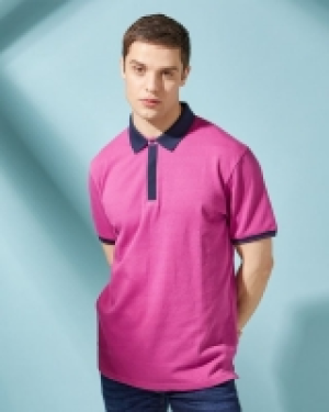 Regular Fit Textured Polo Shirt