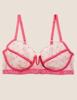 Marks and Spencer Boutique Lucia Heart Embroidery Full Cup Bra A-E