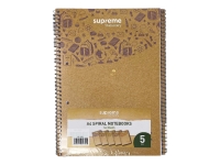 Lidl  Recycled A4 Spiral Notebooks