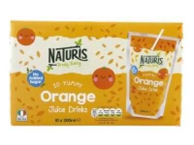 Lidl  No Added Sugar Juice Drink Pouches