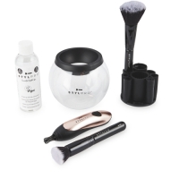 Aldi  Blush Makeup Brush & Cleaner Set