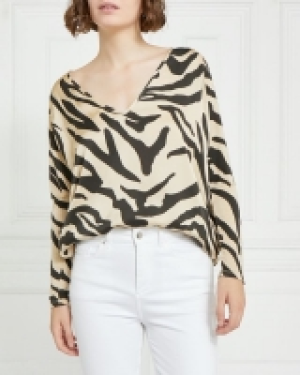 Dunnes Stores  Gallery Zebra Top