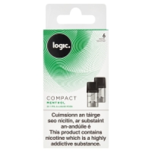 SuperValu  Logic Compact Menthol E-Liquid Pods 6mg