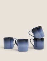Marks and Spencer M&s Collection Set of 4 Amberley Ombre Mugs