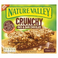 Centra  Nature Valley Crunchy Oats & Dark Chocolate Bars 10 Pack 420