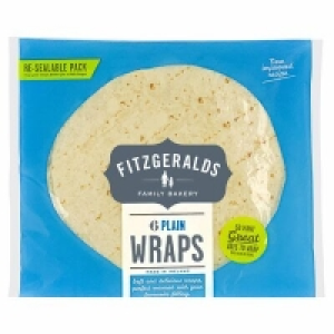 Fitzgeralds Plain Wraps 6 Pack 370g 2.00&nbsp;&euro;