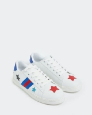 Dunnes Stores  Savida Star Stripe Side Trainers