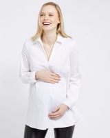 Dunnes Stores  Savida Maternity White Shirt