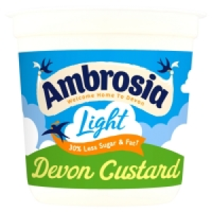 SuperValu  Ambrosia Light Devon Custard Pot