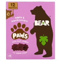 SuperValu  Bear Apple & Blackcurrant Paws 5 Pack