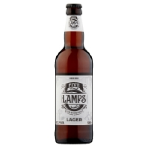 SuperValu  5 Lamp Lager Bottle