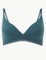Marks and Spencer M&s Collection Sumptuously Soft Non-Wired Plunge T-Shirt Bra A-E