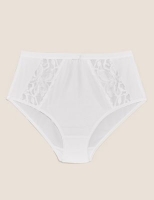Marks and Spencer M&s Collection Wild Blooms Lace Full Briefs
