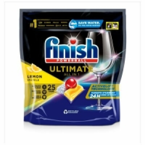 Centra  Finish Powerball Quantum Lemon DishWashr Tablets 25 Wash 25p