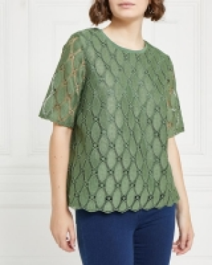 Gallery Laurel Lace Cutout Top
