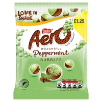 SuperValu  Aero Bubbles Peppermint Chocolate Bag 1.25