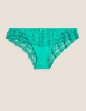 Boutique Joy Lace Low Rise French Brazilian Knickers