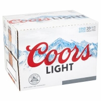 Centra  COORS BOTTLES 20 PACK X 330ML