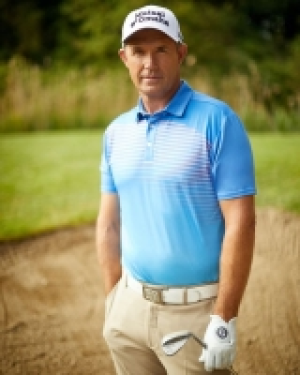 Dunnes Stores  Pádraig Harrington Chest Print Polo Top