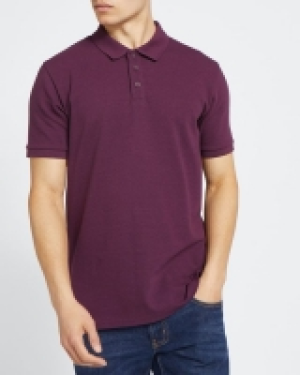 Dunnes Stores  Ottoman Ribbed Polo Shirt