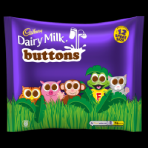 Centra  CADBURY DAIRYMILK CHOCOLATE BUTTONS TREATSIZE 12 PACK 170G