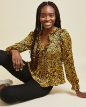 Dunnes Stores  Animal Print Top