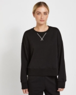 Dunnes Stores  Carolyn Donnelly The Edit Cropped Sweatshirt