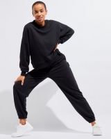 Dunnes Stores  Helen Steele Black Co-Ord Cuffed Joggers