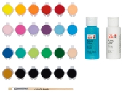 Lidl  Acrylic Paints Assortment