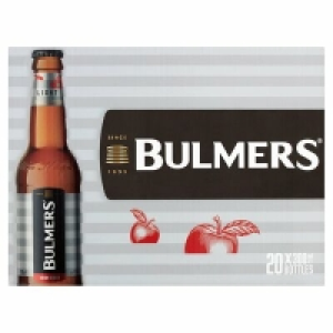 Centra  BULMERS LIGHT IRISH CIDER BOTTLE PACK 20 X 330ML