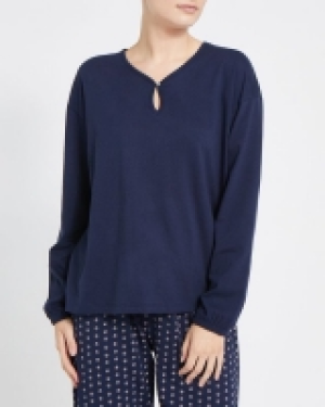 Dunnes Stores  Pure Cotton Sleep Pyjama Top