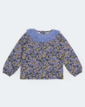 Dunnes Stores  Broderie Collar Top (6 months-4 years)