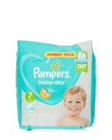 Dunnes Stores  Pampers Baby Dry Size 7 Jumbo Plus Pack 58 Nappies