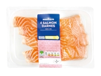 Lidl  4 Fresh Salmon Darnes
