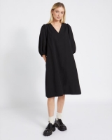 Dunnes Stores  Carolyn Donnelly The Edit V-Neck Gathered Sleeve Dress