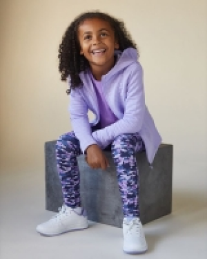 Textured Zipped Hoodie (4-14 years)