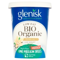 SuperValu  Glenisk Organic Low Fat Vanilla Yogurt
