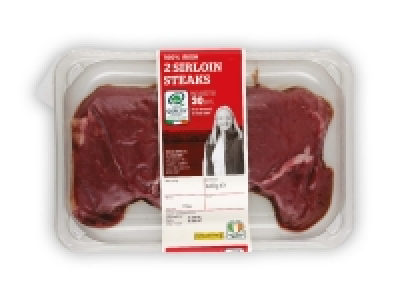 Lidl  28 Days Matured Irish Peppered Sirloin Steaks