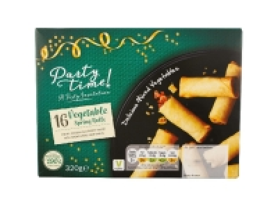 Lidl  Vegetable Spring Rolls