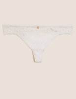 Marks and Spencer Rosie Silk & Lace Thong