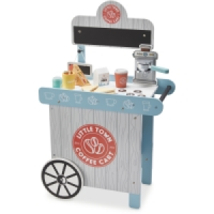 Aldi  Little Town Wooden Coffee Shop Cart