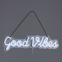 Aldi  Neon Good Vibes Sign